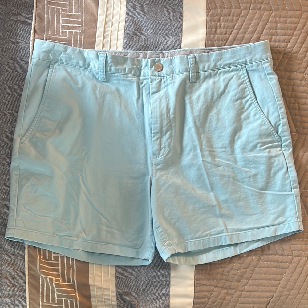 Bonobos Light Blue Chino Flat Front Shorts